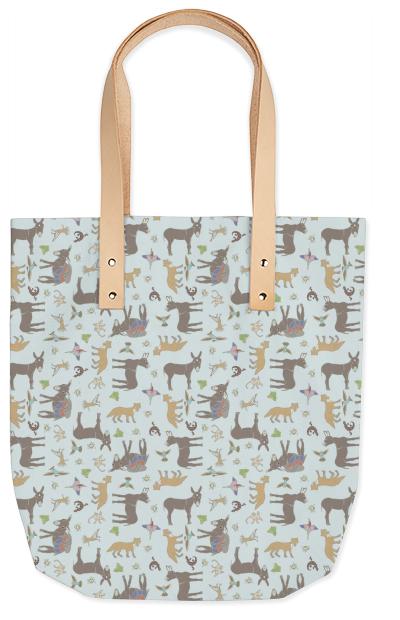 Little Burro Characters Summer Tote