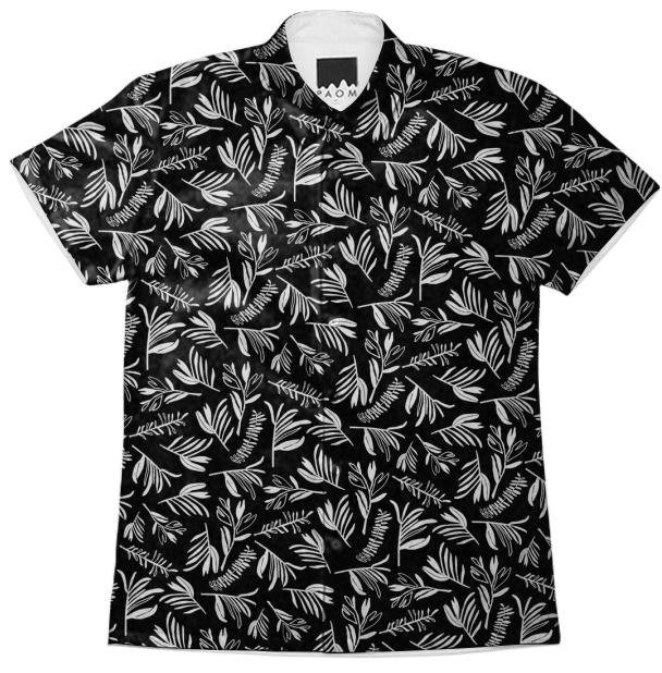 PAOM, Print All Over Me, digital print, design, fashion, style, collaboration, byzance, Short Sleeve Workshirt, Short-Sleeve-Workshirt, ShortSleeveWorkshirt, Palm, Storm, Men, Shirt, spring summer, unisex, Cotton, Tops