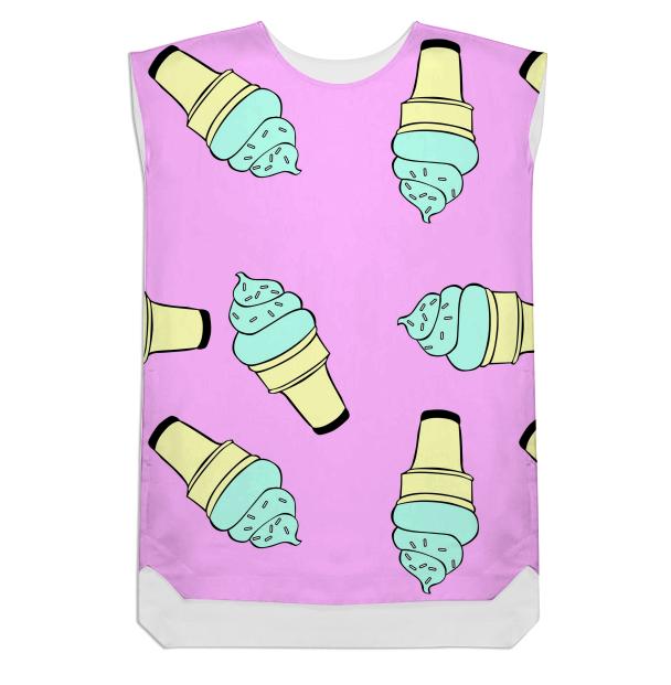 ice cream shift dress