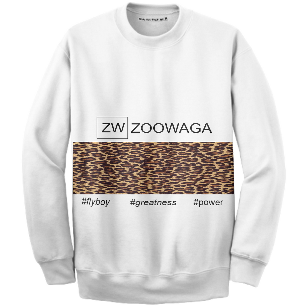 Zoowaga cheetah print sweater