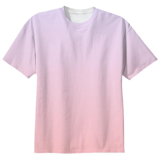 Pink Sunset Gradient T Shirt