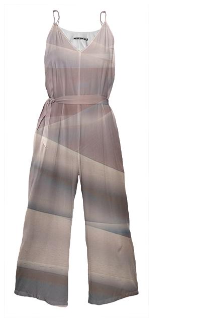 Pink Sands Tie Waist Jumpsuit