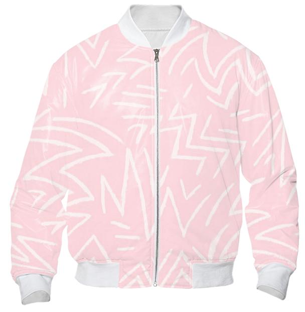 Pink Graphic Jacket