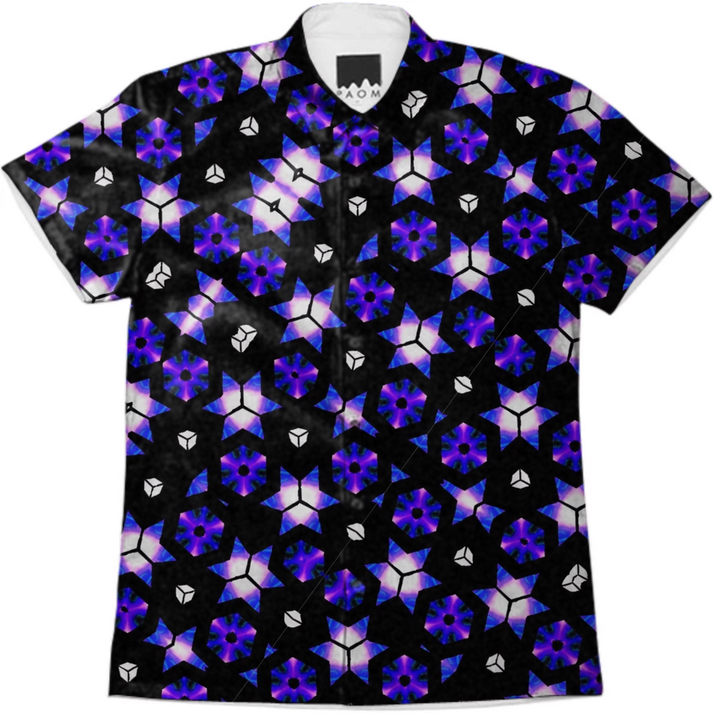 tile 1 ss workshirt purplish-blue