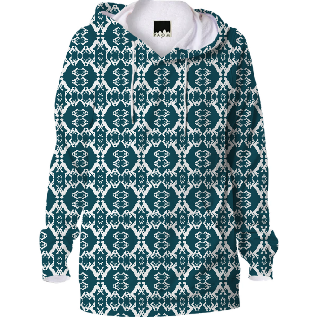 Poser Geometric White and Blue