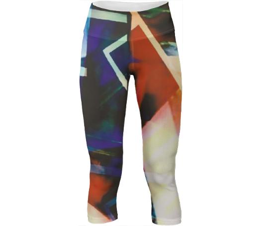 She s like a Rainbow Yoga Pants