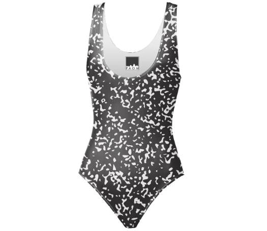Classic Notebook Onepiece Swimsuit