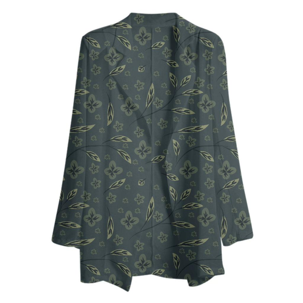 Floral pattern with flowers and leaves