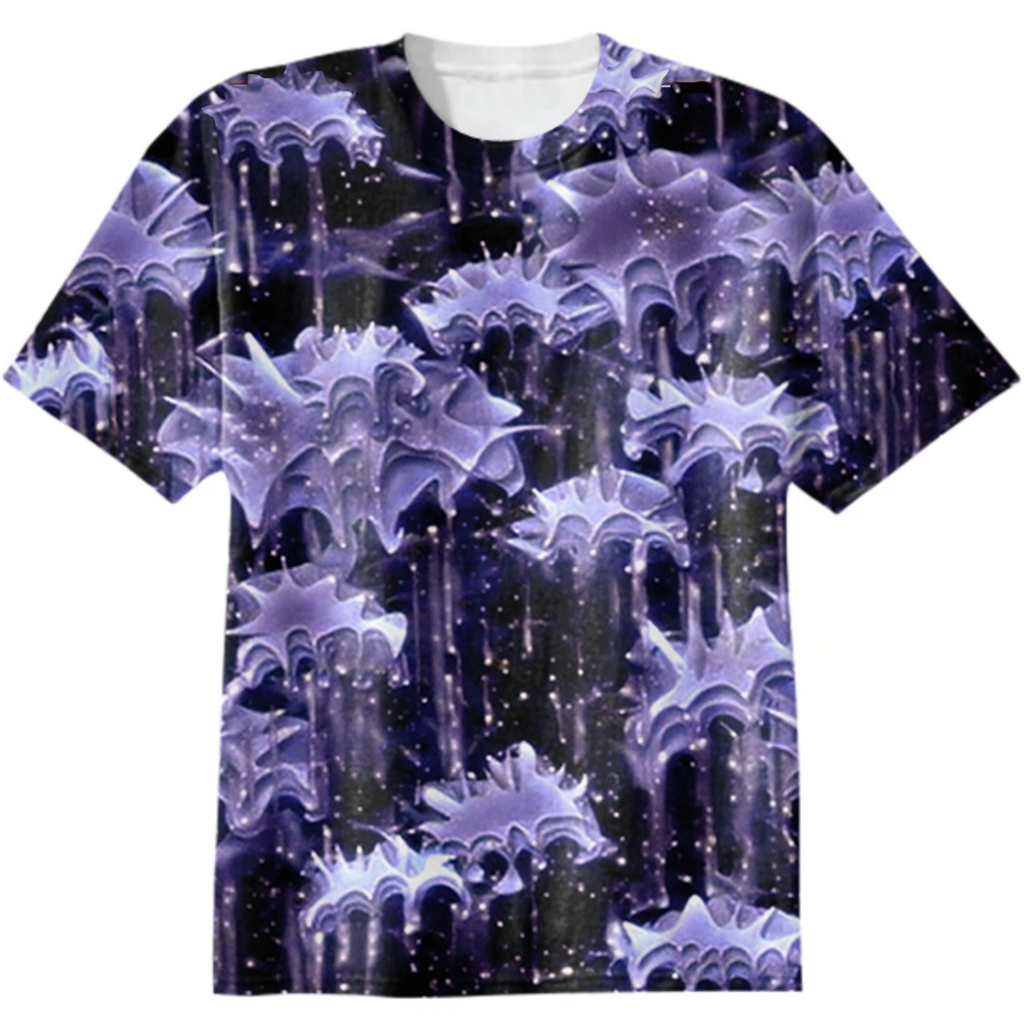 star rain, halloween, purple, black, clouds, drops, sky, monochrome, minimalistic