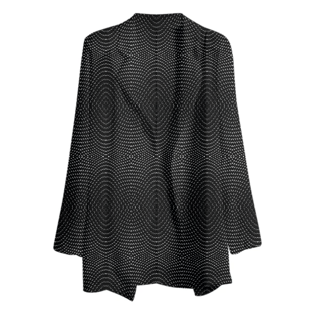 Black and White Kinetic Design Pattern