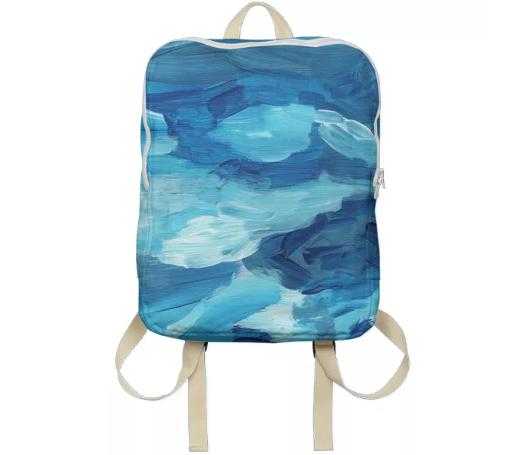 Blue Waters Backpack by Amanda Laurel Atkins