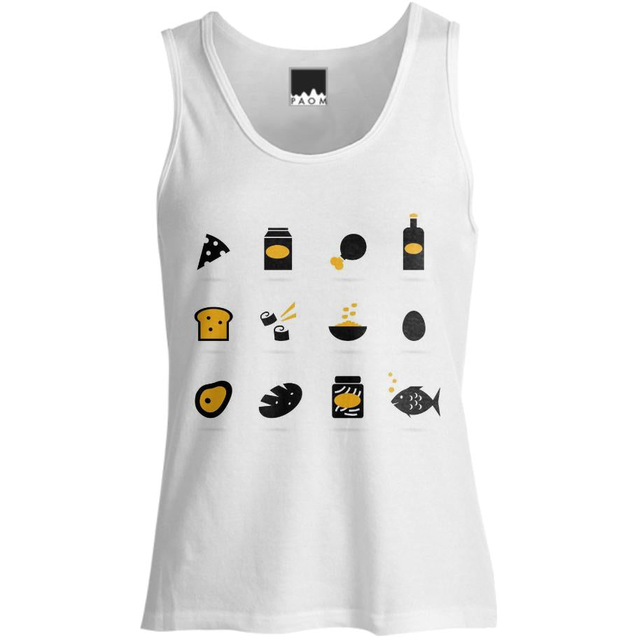 Designers paom t shirt with Icons