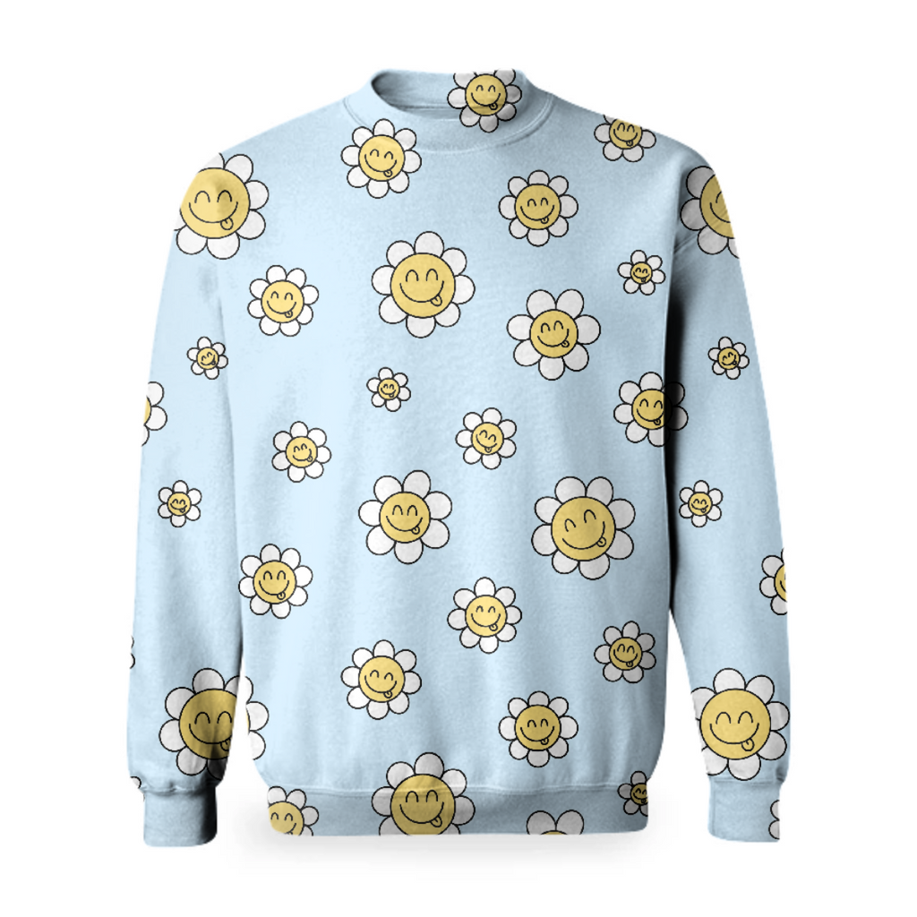 Happy Daisy Blue
