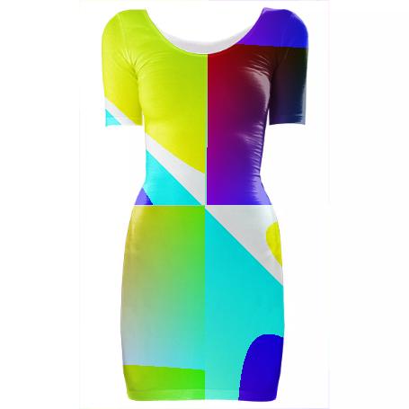 Abstract Geometry Dress