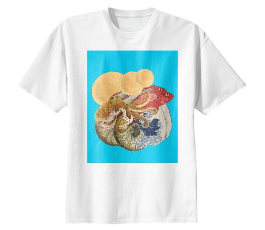 Placed Cotton T shirt