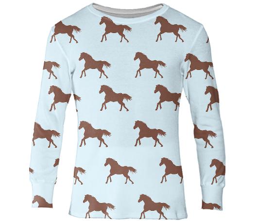 Horse Thermal Top