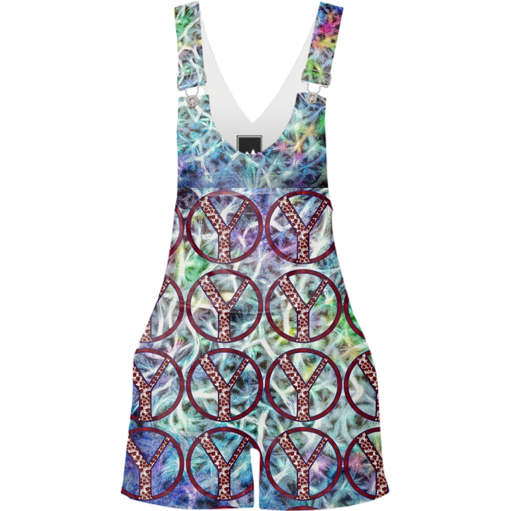 Peace Love Shorteralls