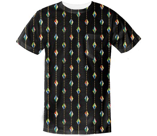 Robbies Tropical Diamond Rainfall T Shirt