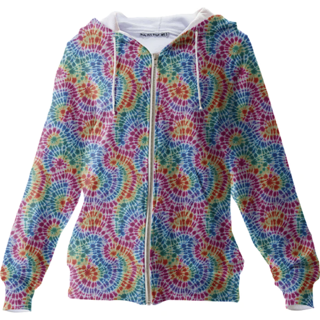 Swirling Rainbow Tie-Dye