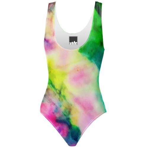 Lilly Dye One Piece Swim Suit