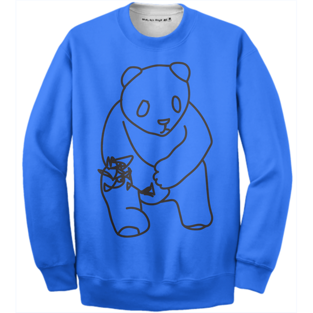 blue panda