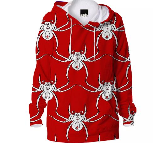 red spider hoodie
