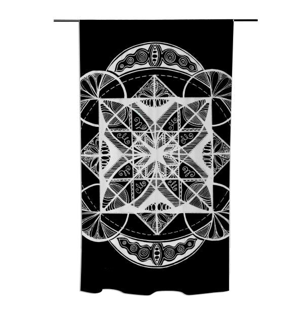 Vesica Mandala Curtain