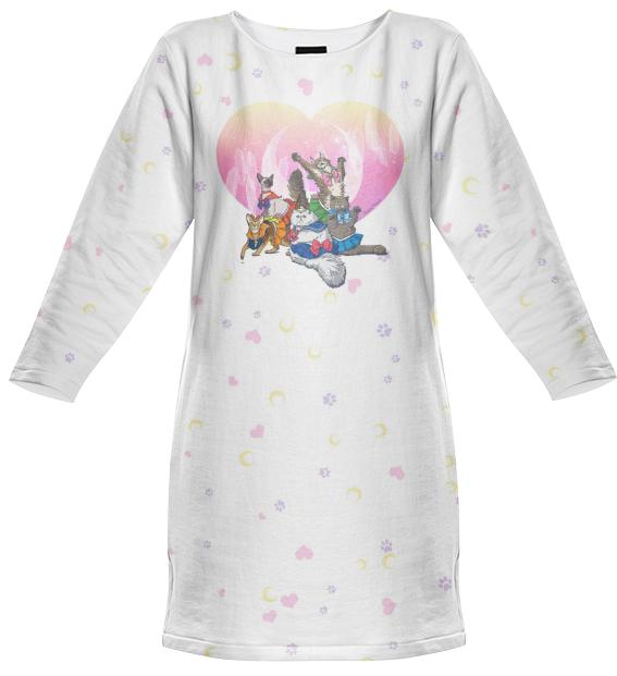 Pastel Anime Sailor Kitties
