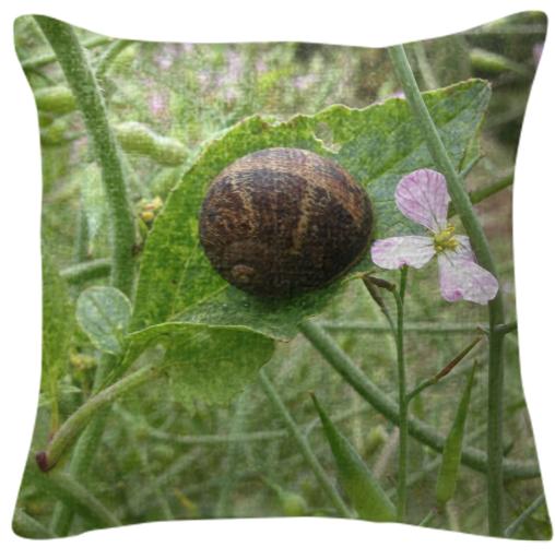 Sleepy Snail Pillow