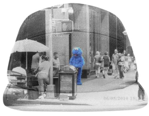 Cookie Monster Baseball Hat