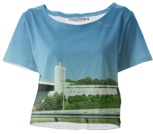 Knoxville Tennessee Crop Tee