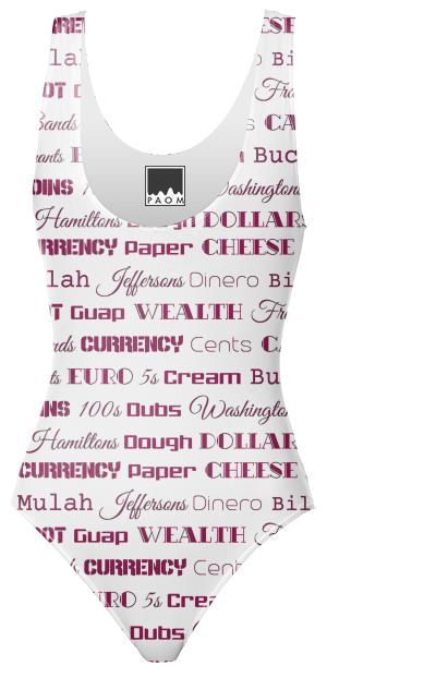 Currency Logo SwimSuit