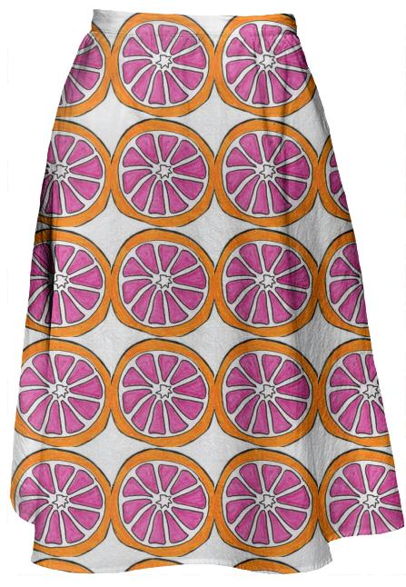 Grapefruit Skirt
