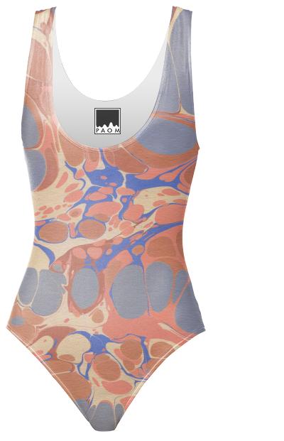 PAOM, Print All Over Me, digital print, design, fashion, style, collaboration, marblejournals, One Piece Swimsuit, One-Piece-Swimsuit, OnePieceSwimsuit, Bermuda, spring summer, unisex, Spandex, Swimwear