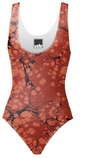 PAOM, Print All Over Me, digital print, design, fashion, style, collaboration, marblejournals, One Piece Swimsuit, One-Piece-Swimsuit, OnePieceSwimsuit, Tobago, spring summer, unisex, Spandex, Swimwear
