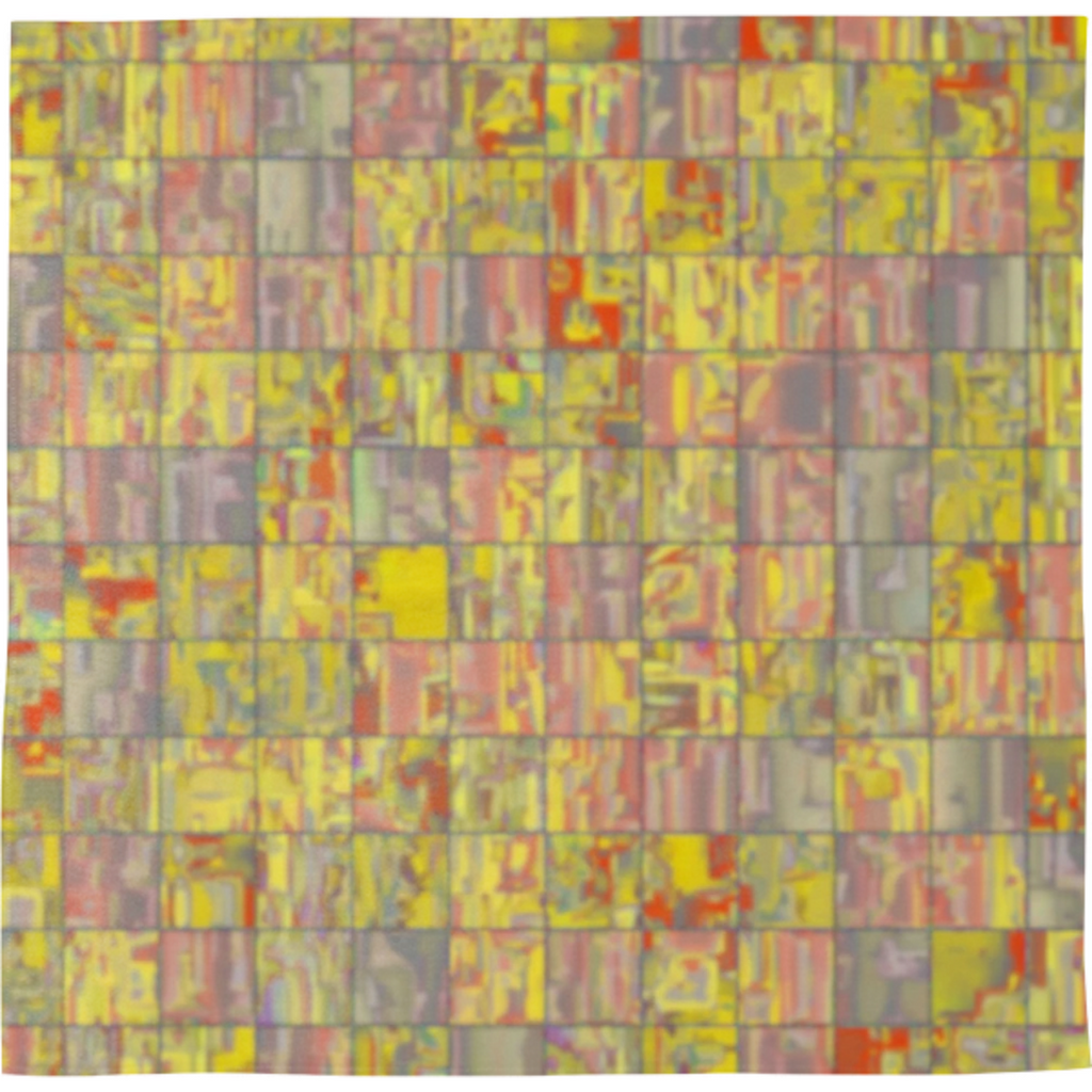 red yellow squares
