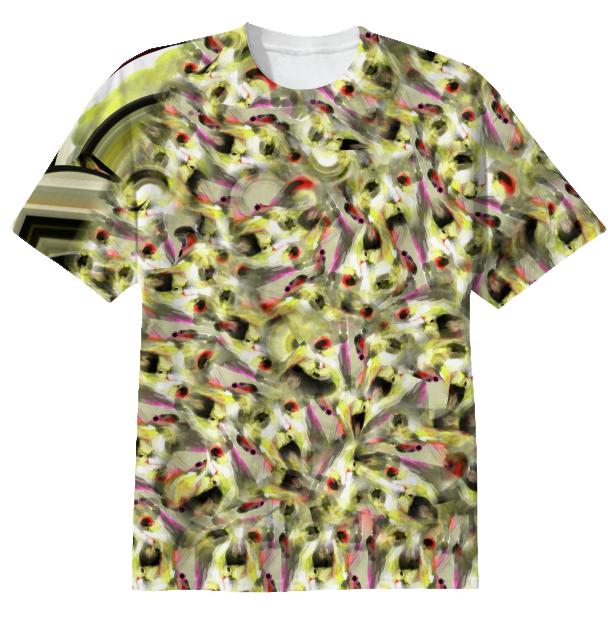 Fractal shout T shirt