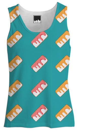 Smore marshmallow tank top