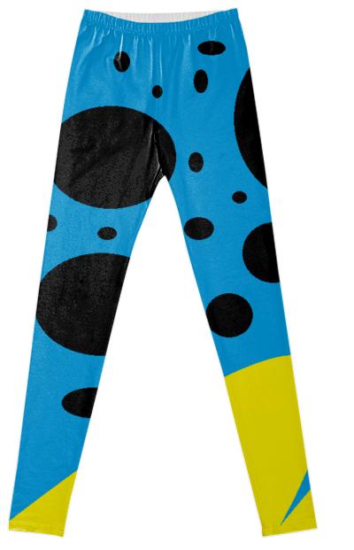 Dots and mountains leggings