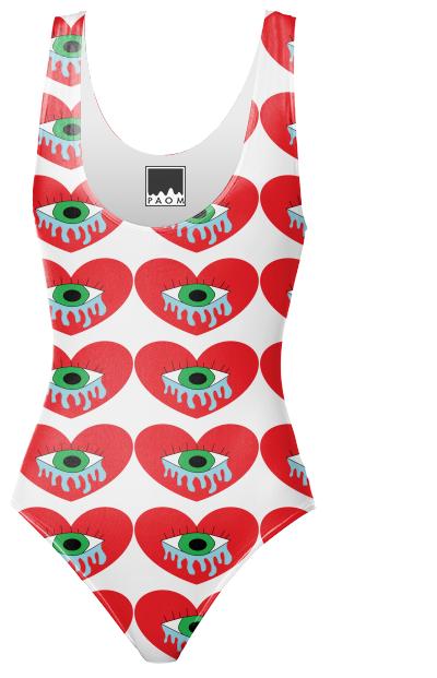 Late Night Heart Cries Swimsuit