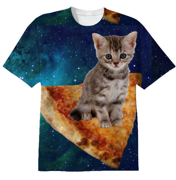 Pizza Space Cat