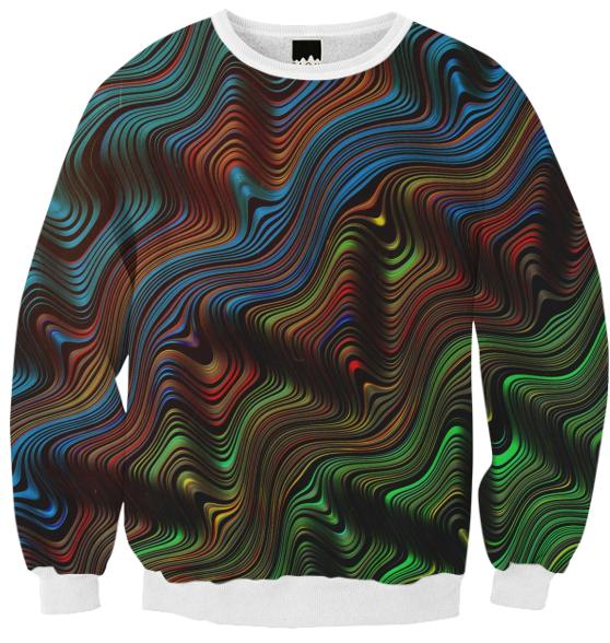 PAOM, Print All Over Me, digital print, design, fashion, style, collaboration, zouassi, Ribbed Sweatshirt, Ribbed-Sweatshirt, RibbedSweatshirt, autumn winter, unisex, Poly, Tops