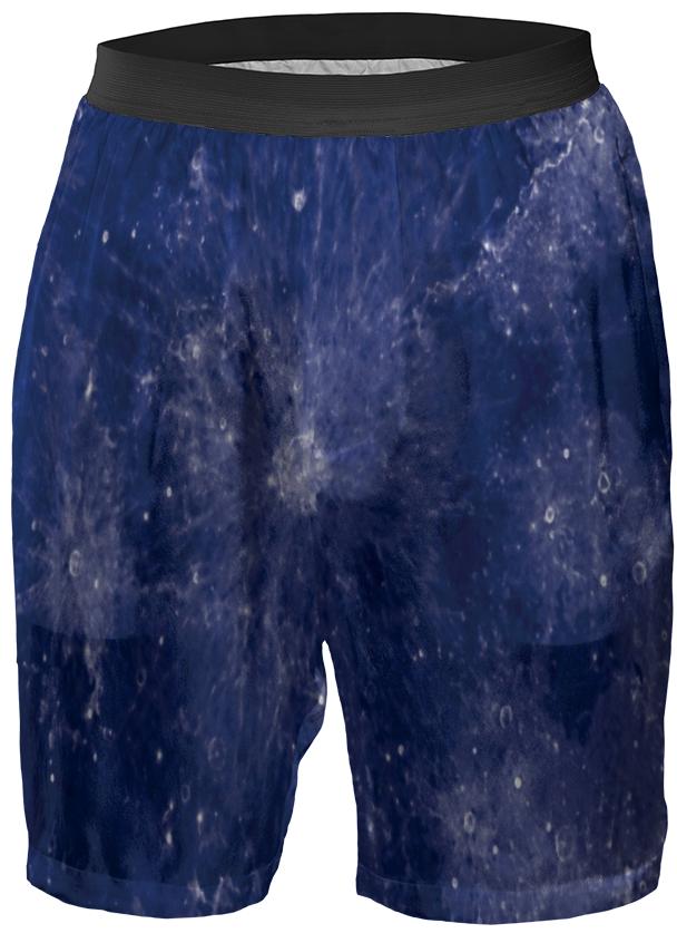 Blue Moon 100 Silk Shorts