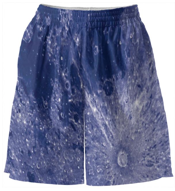 Blue Moon for Men Basketball Shorts
