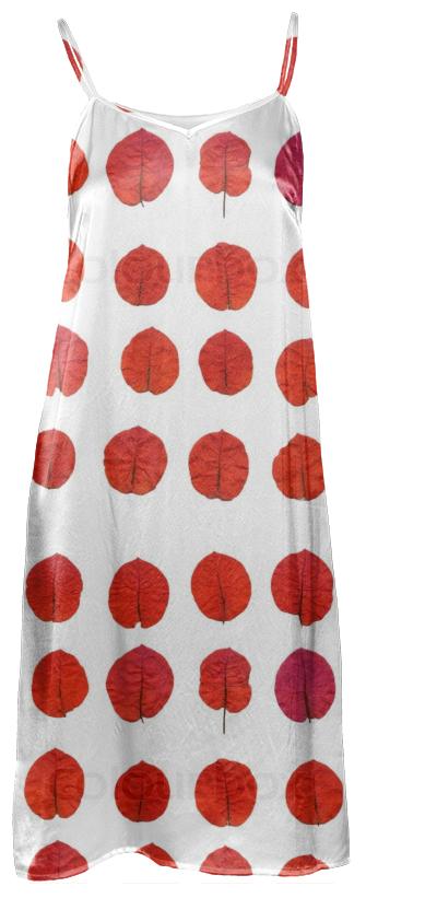 Bougainvillea Slip Dress