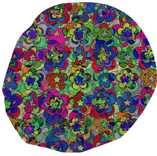 Retroblooming beanbag