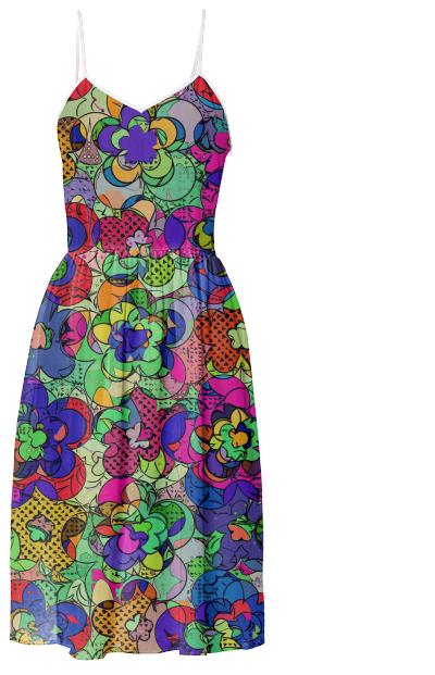 Retroblooming summer dress