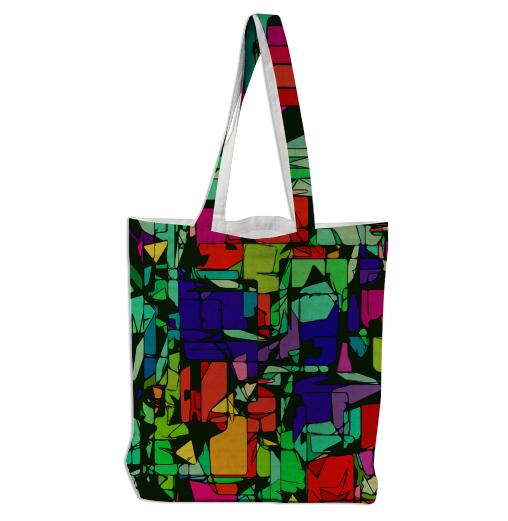 Toon Metropolis tote bag