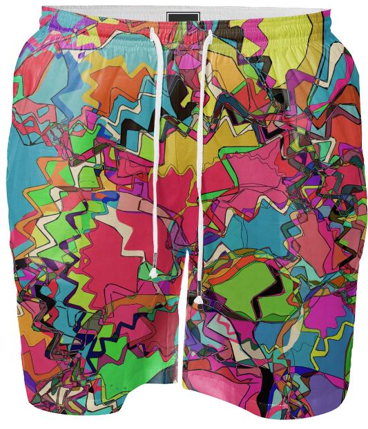 Cupcake Crush swim shorts