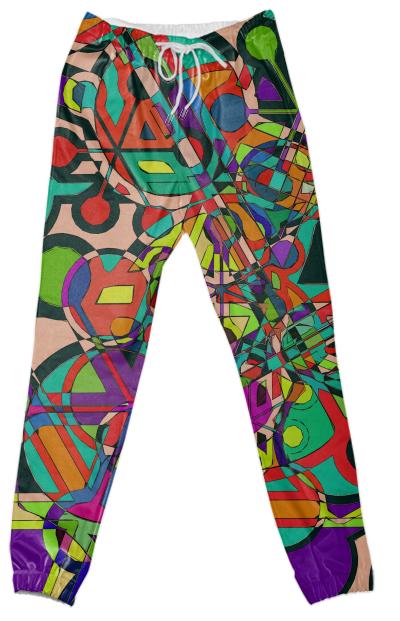 Cluster cotton pants